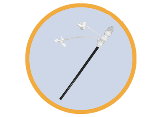 Hydrophilic coated guide sheaths